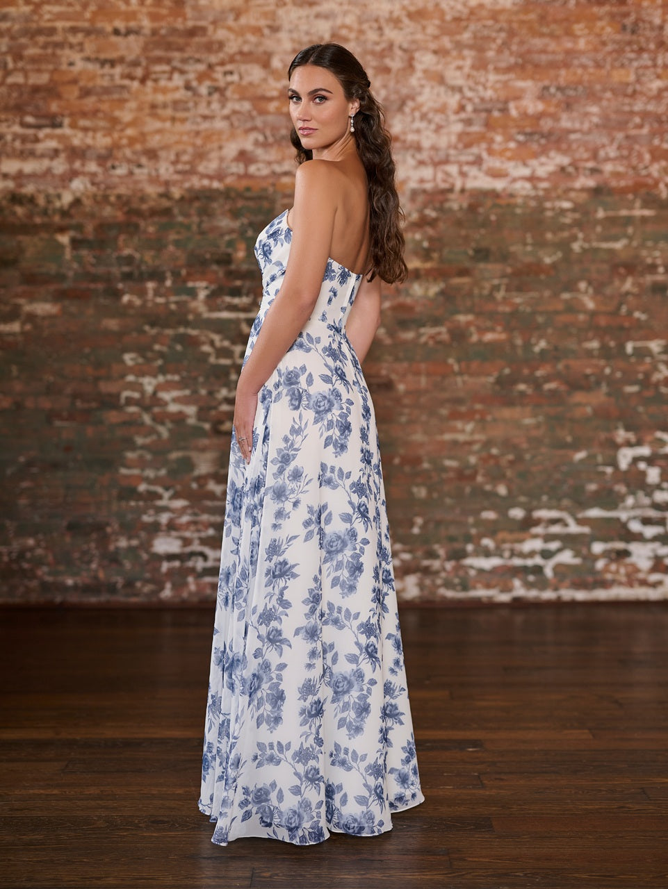 Strapless A-Line Bridesmaid Dress