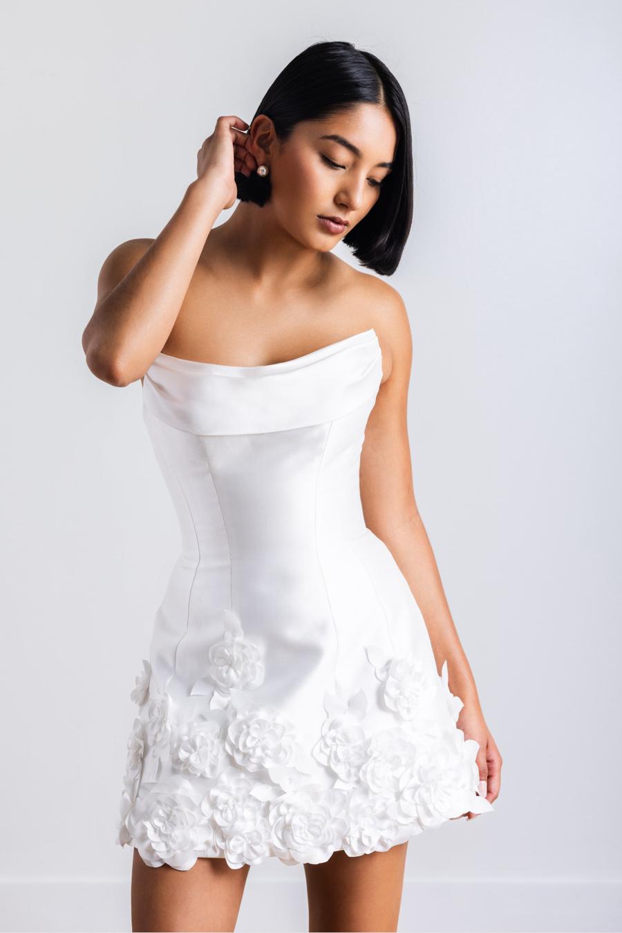 Ornament Little White Dress Bridal and Formal Ornament Little White Dress Bridal and Formal