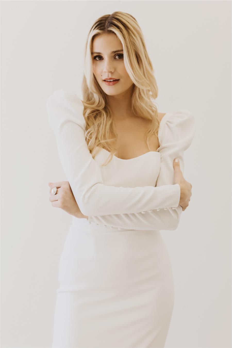 Etta Little White Dress – Bridal and Formal