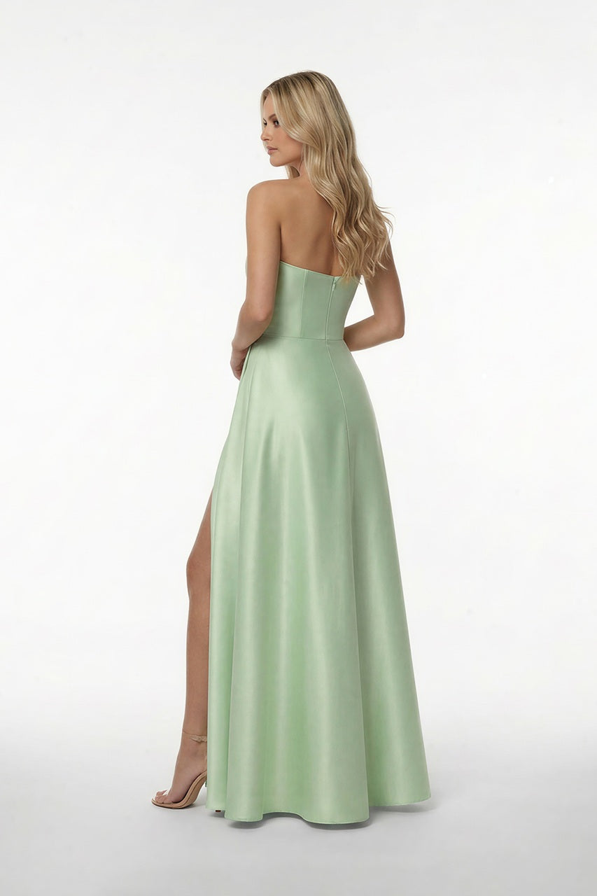 Corset Bodice Mikado Bridesmaid Dress