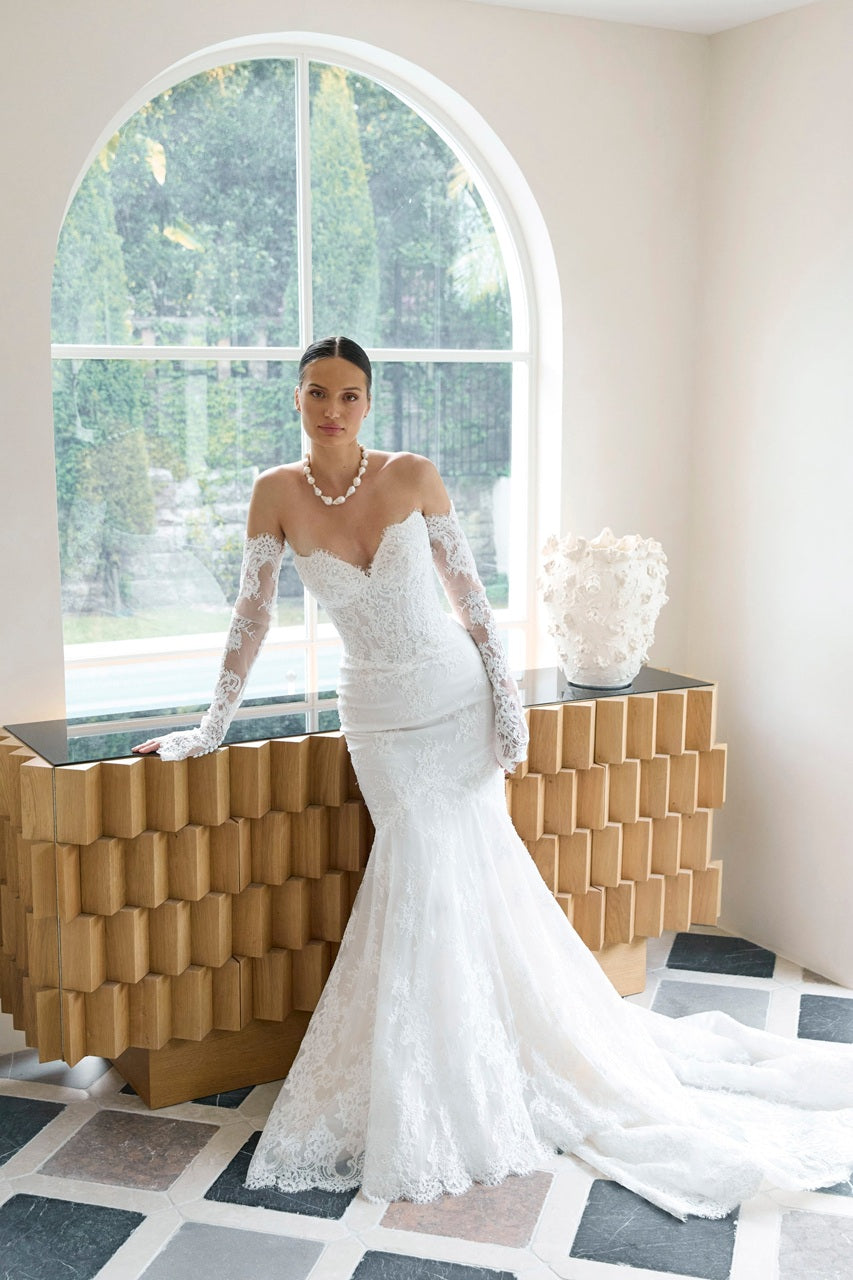 wedding dress little mermaid Cyrilla Wedding Dress