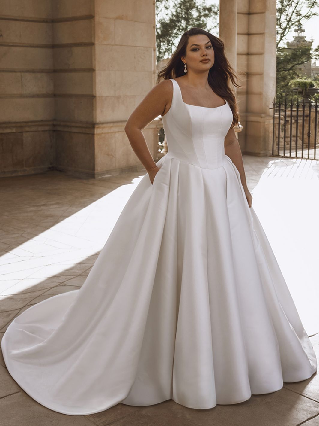 modern wedding dresses plus size Torvi Wedding Dress