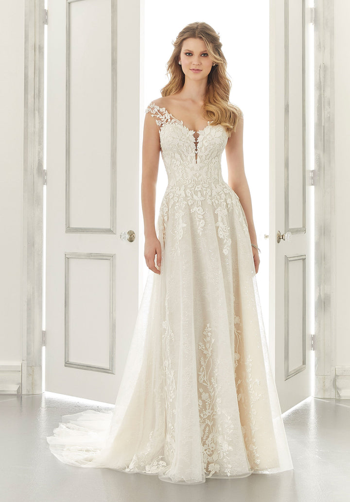 Evening Dress with Cape Sleeve Elegant Long Formal Dresses for Wedding Party