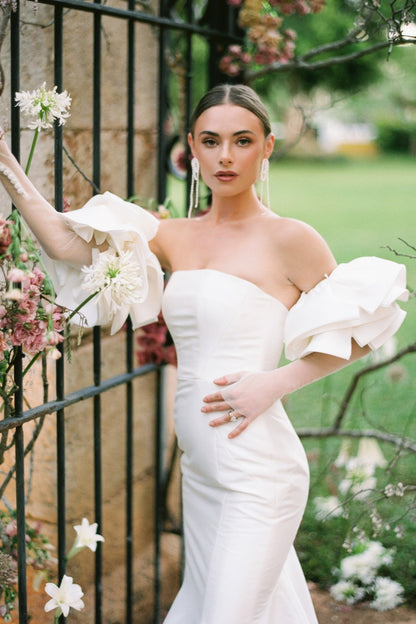 Bunny with Sleeves Wedding Dress