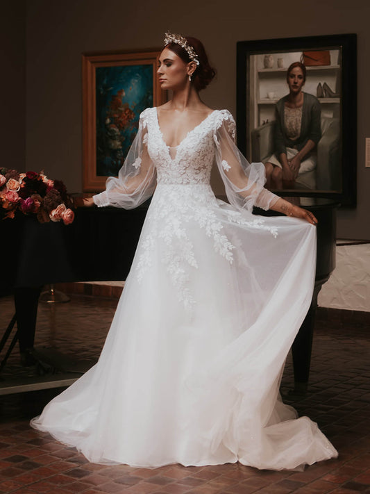 Alexandria Wedding Dress sleeveless