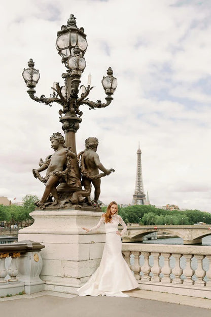 Lace Corset Wedding Dress