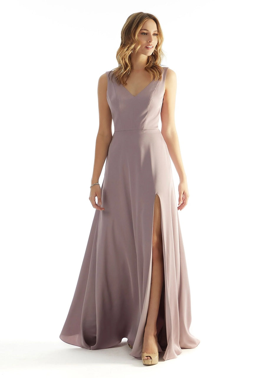 Bow Detail Open Back Bridesmaid Dress