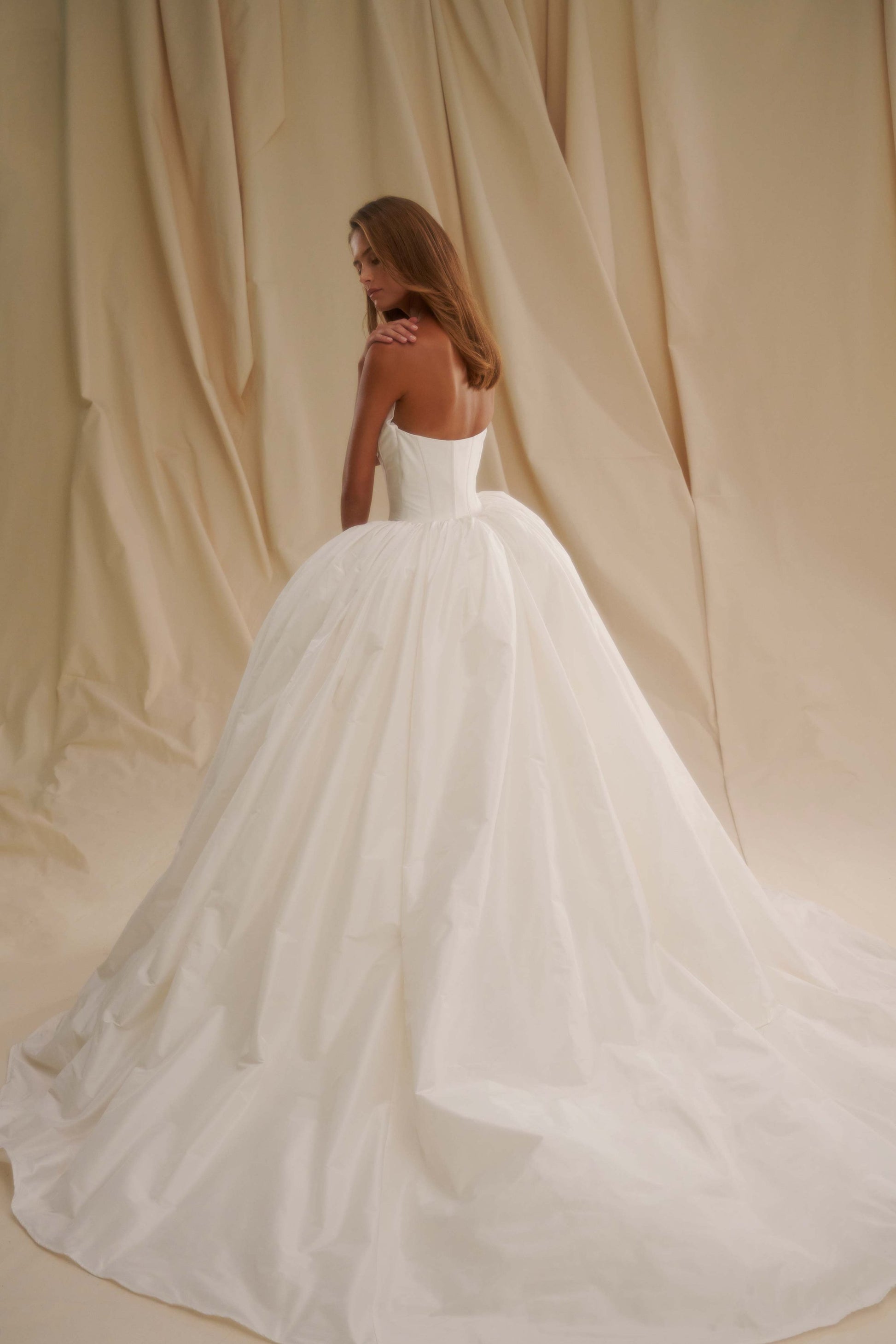 Taffeta Corset Wedding Dress Bridal and Formal Taffeta Corset Wedding Dress Bridal and Formal