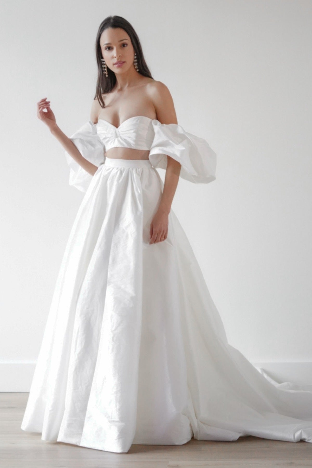 Kylen Cropped Wedding Dress