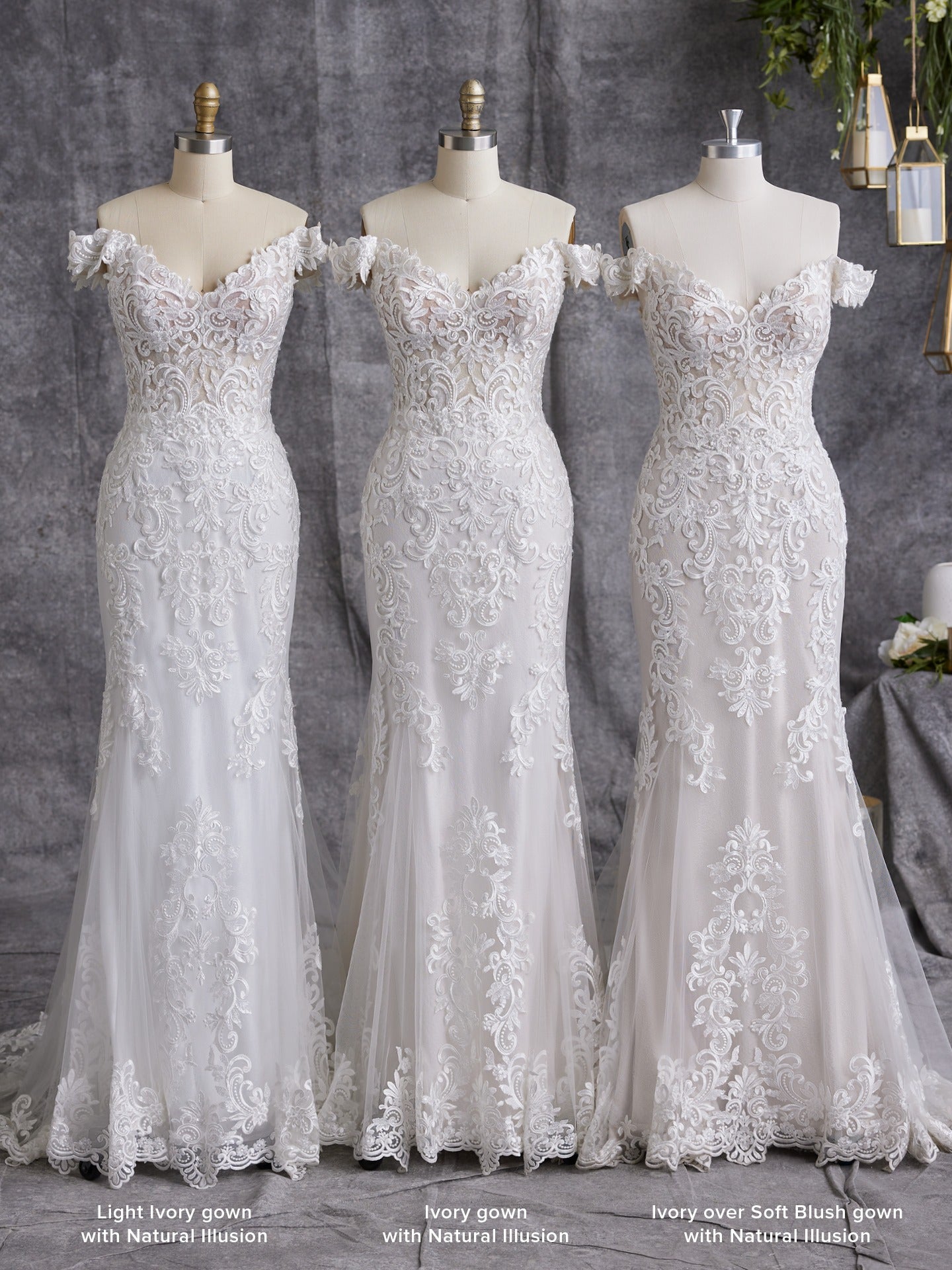 Edison Wedding Dress with long sleeves