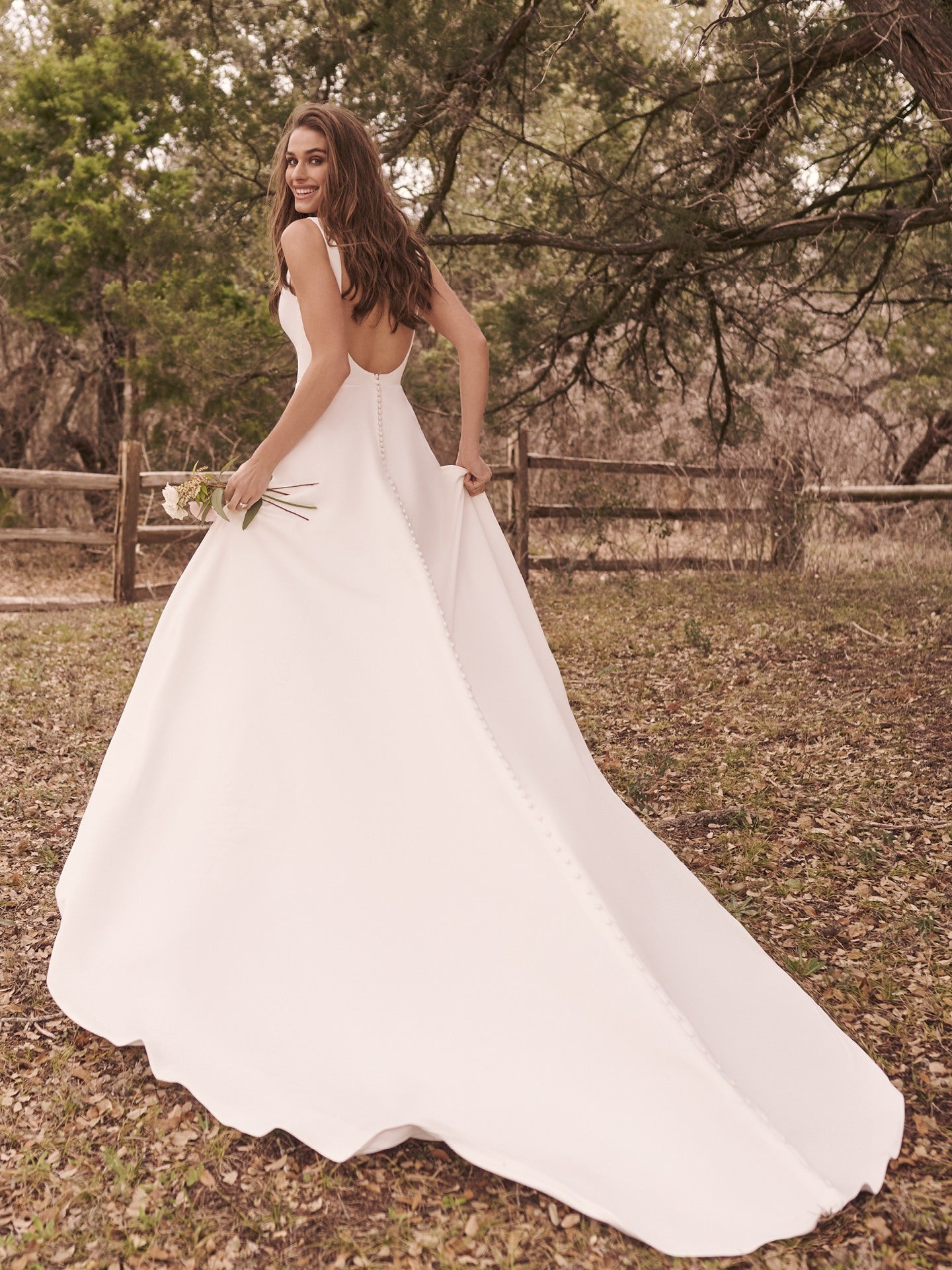 Paxton Wedding Dress Plain