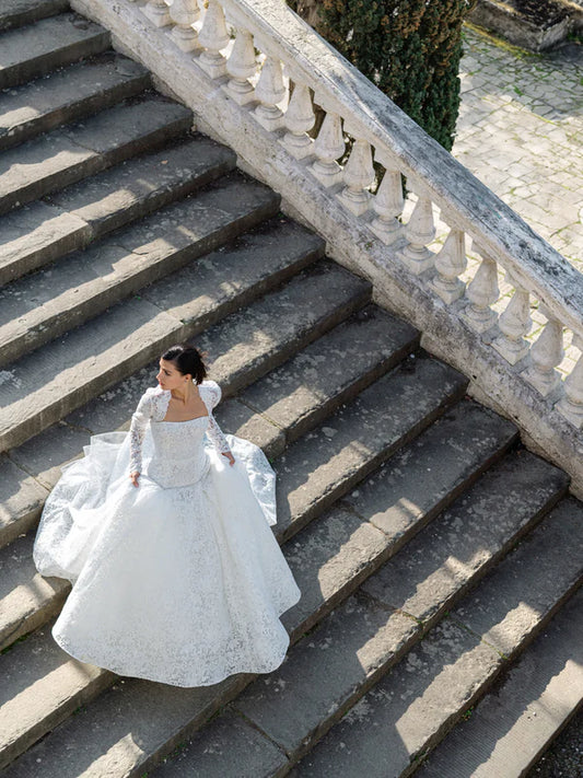 Classic Strapless Wedding Dress