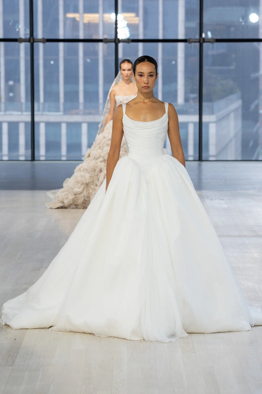 Organza Ball Gown Wedding Dress