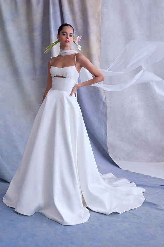 Spaghetti Strap Wedding Dresses Delicate & Modern Bridal Gowns Bridal and Formal Spaghetti Strap Wedding Dresses Delicate & Modern Bridal Gowns Bridal and Formal