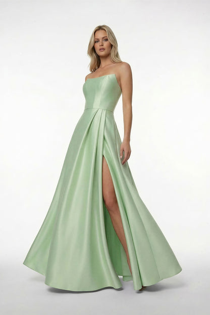 Corset Bodice Mikado Bridesmaid Dress