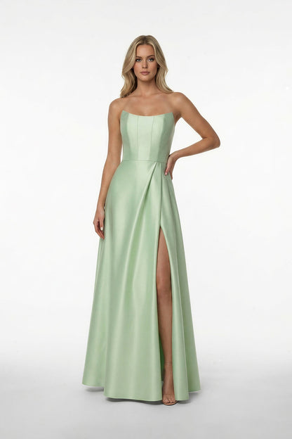 Corset Bodice Mikado Bridesmaid Dress