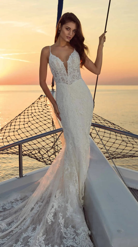 Spaghetti Strap Wedding Dresses Delicate & Modern Bridal Gowns Bridal and Formal Spaghetti Strap Wedding Dresses Delicate & Modern Bridal Gowns Bridal and Formal