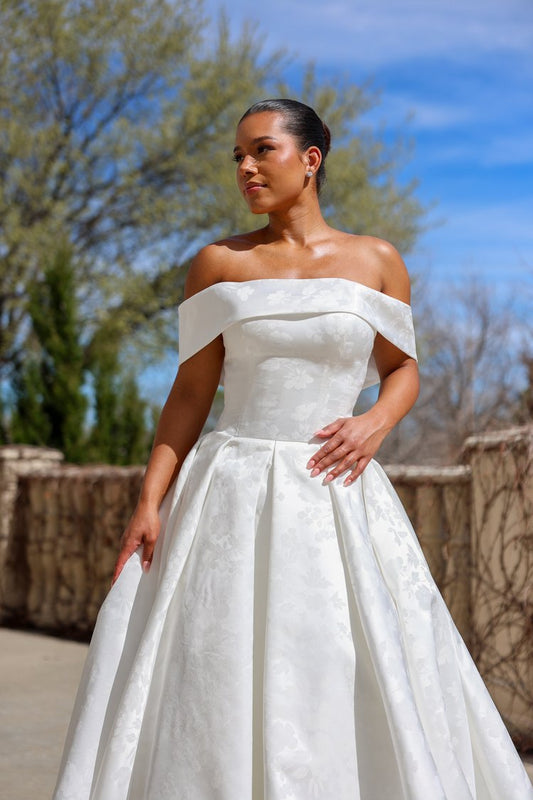 Jacquard Wedding Dresses Textured & Luxurious Bridal Gowns Bridal and Formal Jacquard Wedding Dresses Textured & Luxurious Bridal Gowns Bridal and Formal