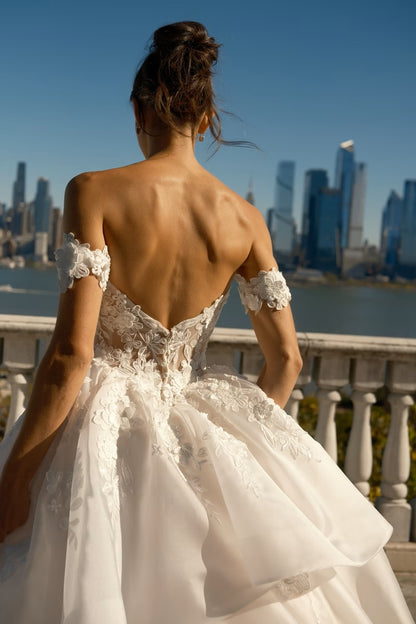 Strapless Sweetheart A-Line Wedding Dress