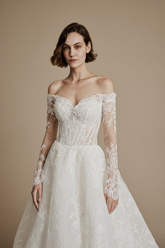 Cerise Wedding Dress