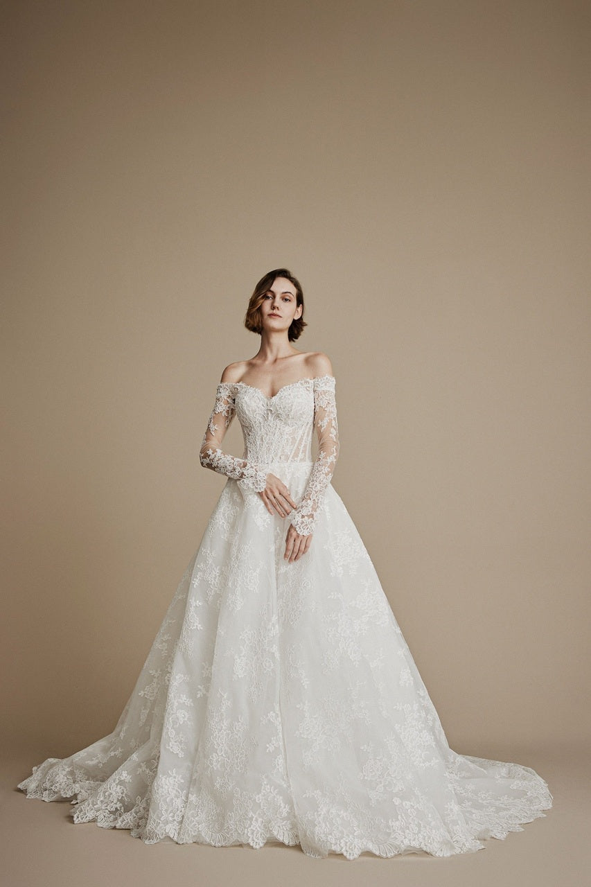 Cerise Wedding Dress