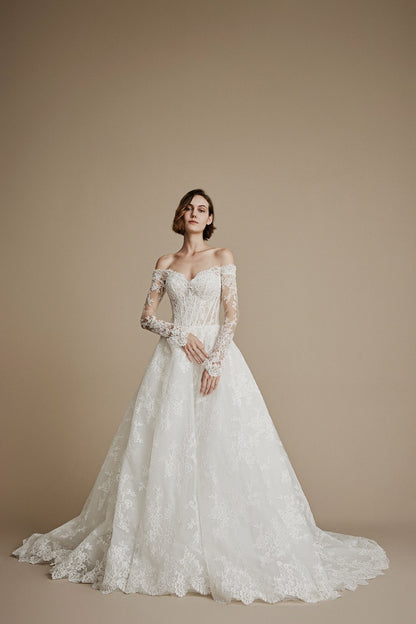 Cerise Wedding Dress