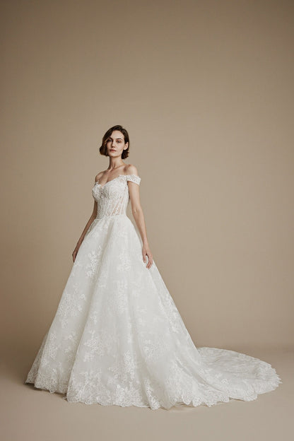 Cerise Wedding Dress