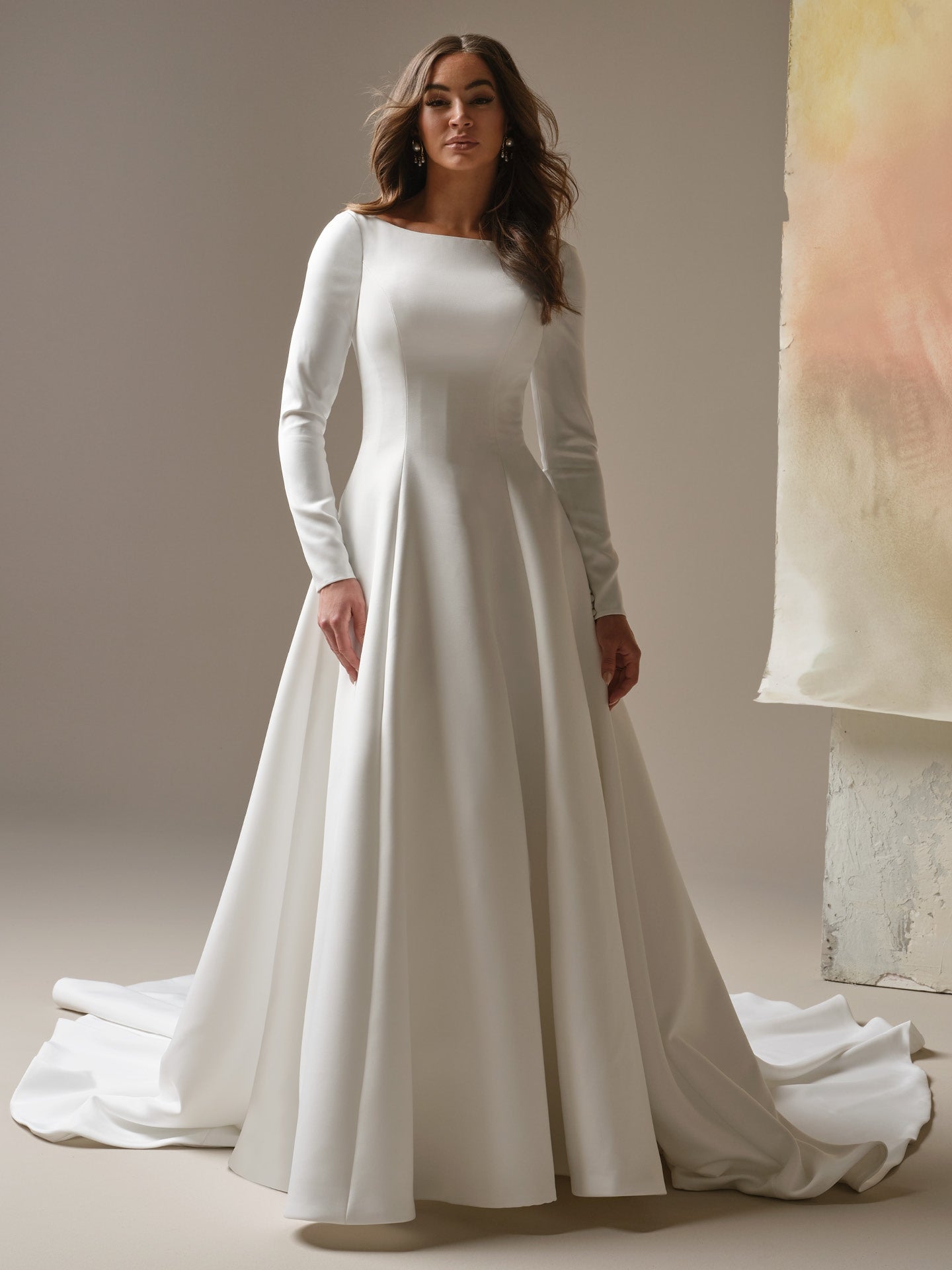 Lawrence Long Sleeve Wedding Dress