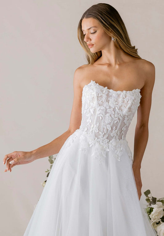 Strapless Wedding Dresses  Timeless & Elegant Bridal Gowns  Bridal and  Formal