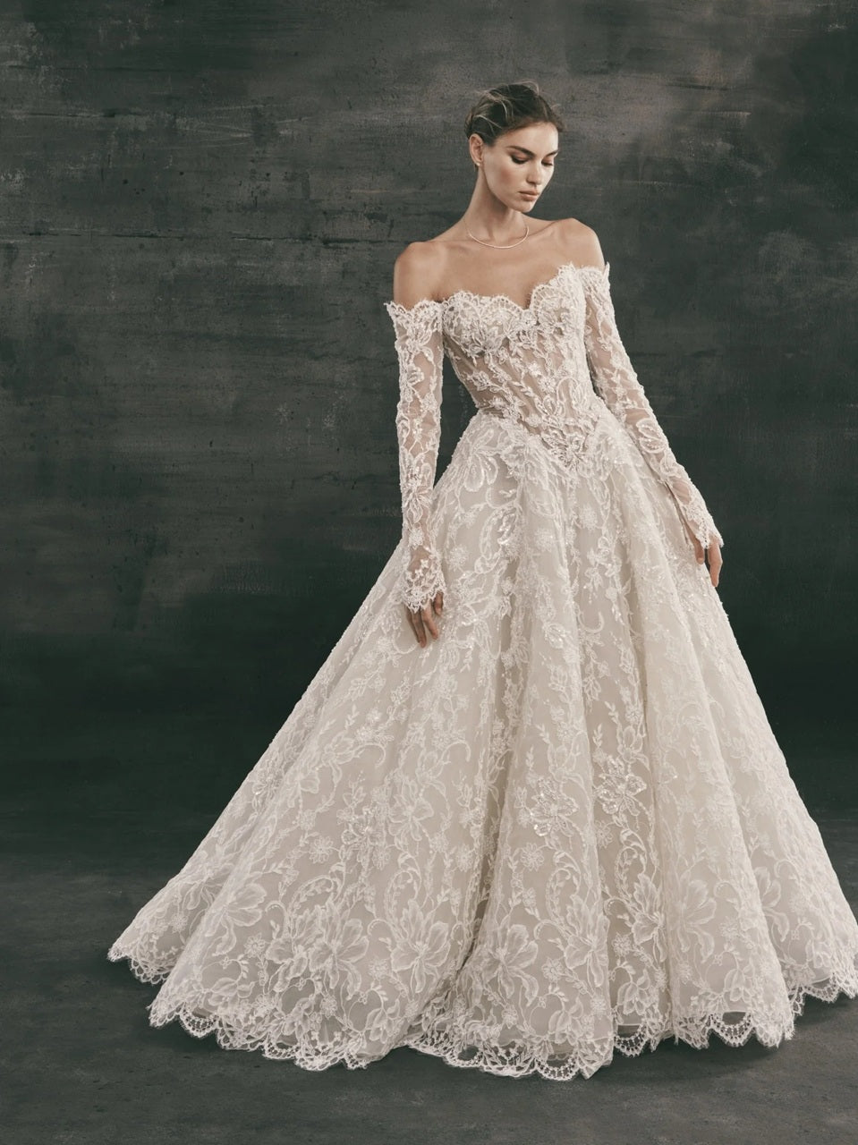 Corset Ball Gown Wedding Dress