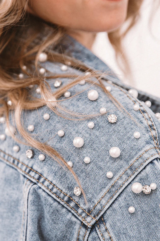 Pearl & Rhinestone Jacket