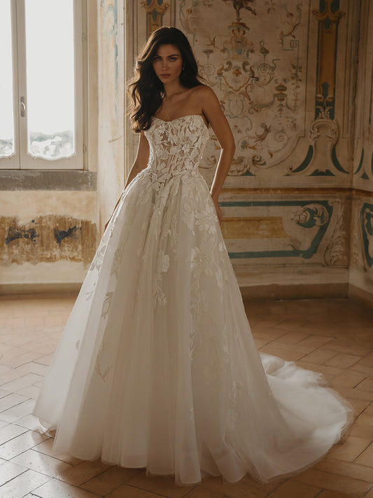 Floral Wedding Dresses Romantic & Whimsical Bridal Gowns Bridal and Formal Floral Wedding Dresses Romantic & Whimsical Bridal Gowns Bridal and Formal