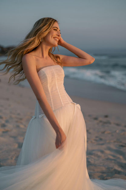 Pompom Wedding Dress