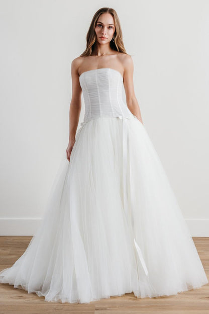 Pompom Wedding Dress