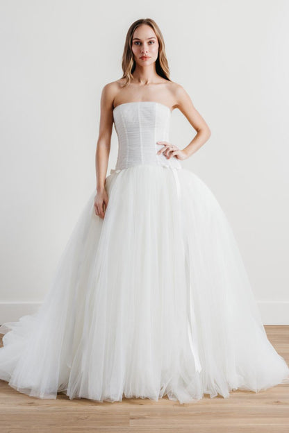Pompom Wedding Dress