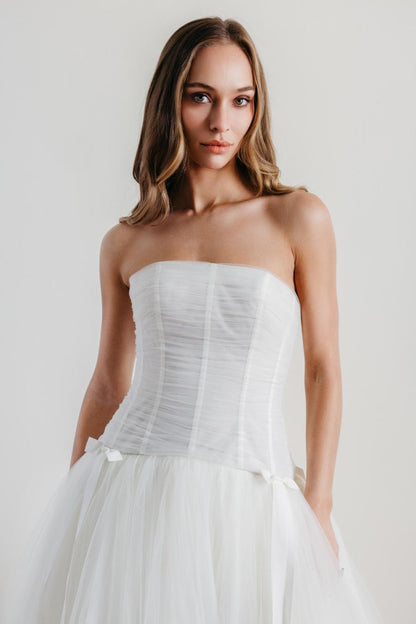 Pompom Wedding Dress
