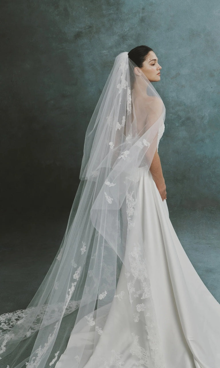 Strapless Lace Corset Mermaid Wedding Dress