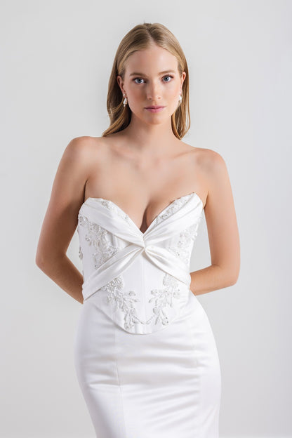 Akino Beaded Wedding Dress