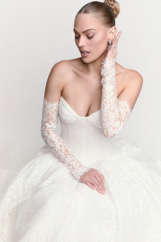 Bram with Sleeves Wedding Dress