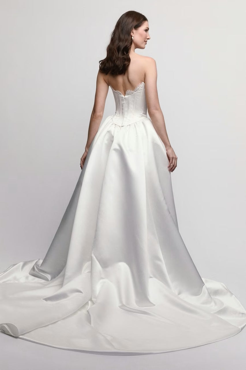 Iris with Overskirt Wedding Dress