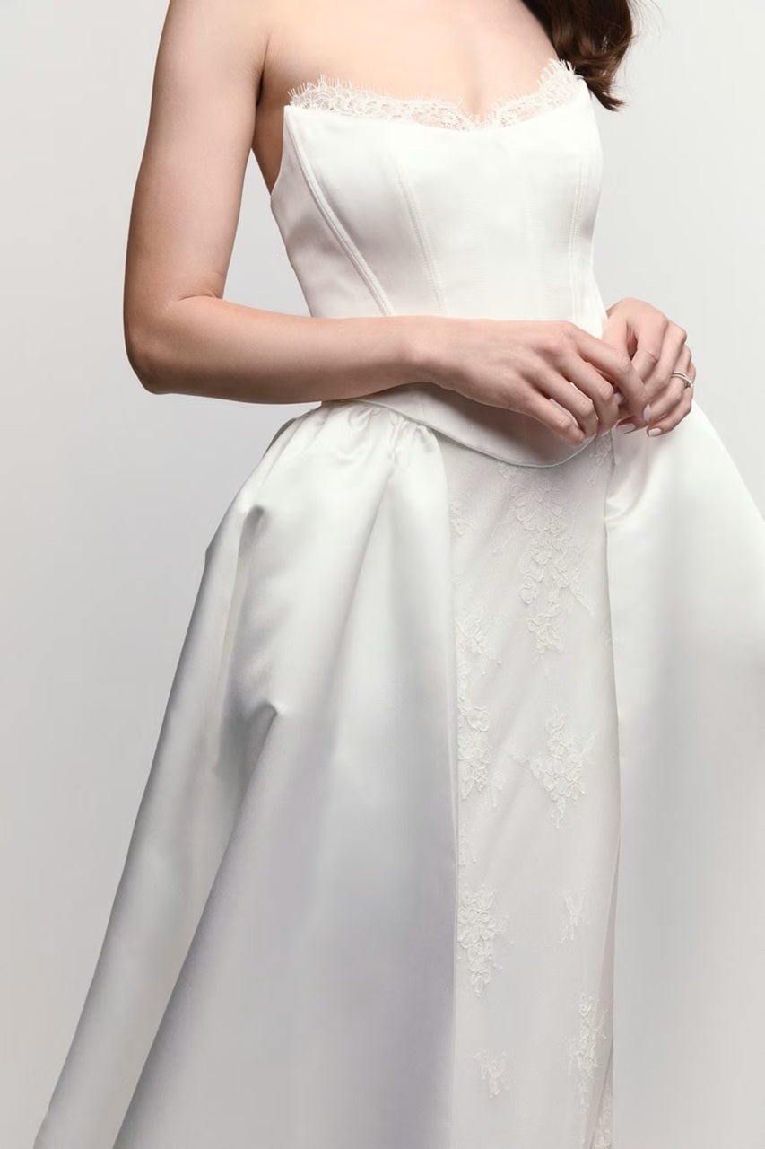 Iris with Overskirt Wedding Dress