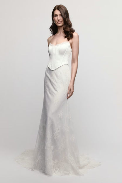 Iris with Overskirt Wedding Dress