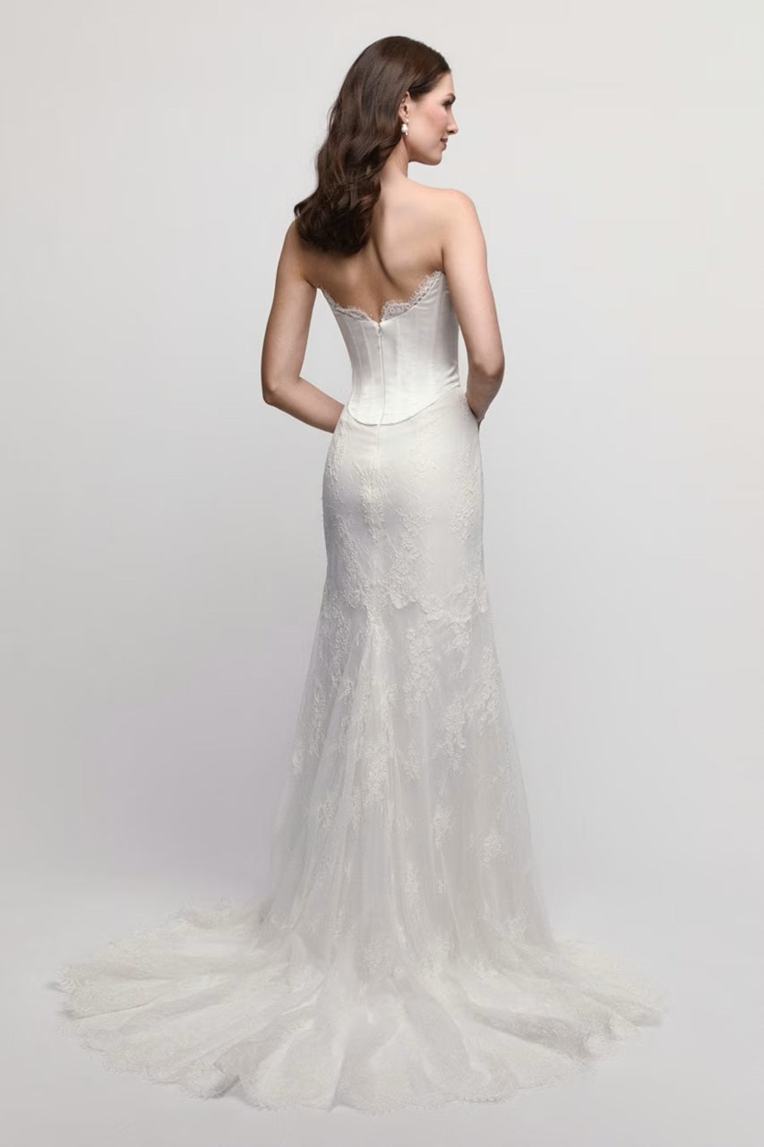 Iris with Overskirt Wedding Dress
