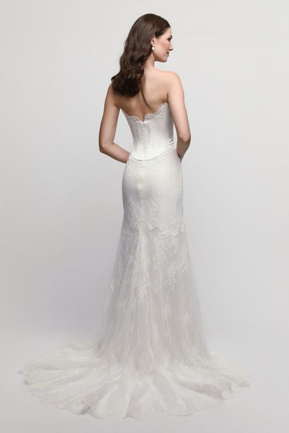 Iris with Overskirt Wedding Dress