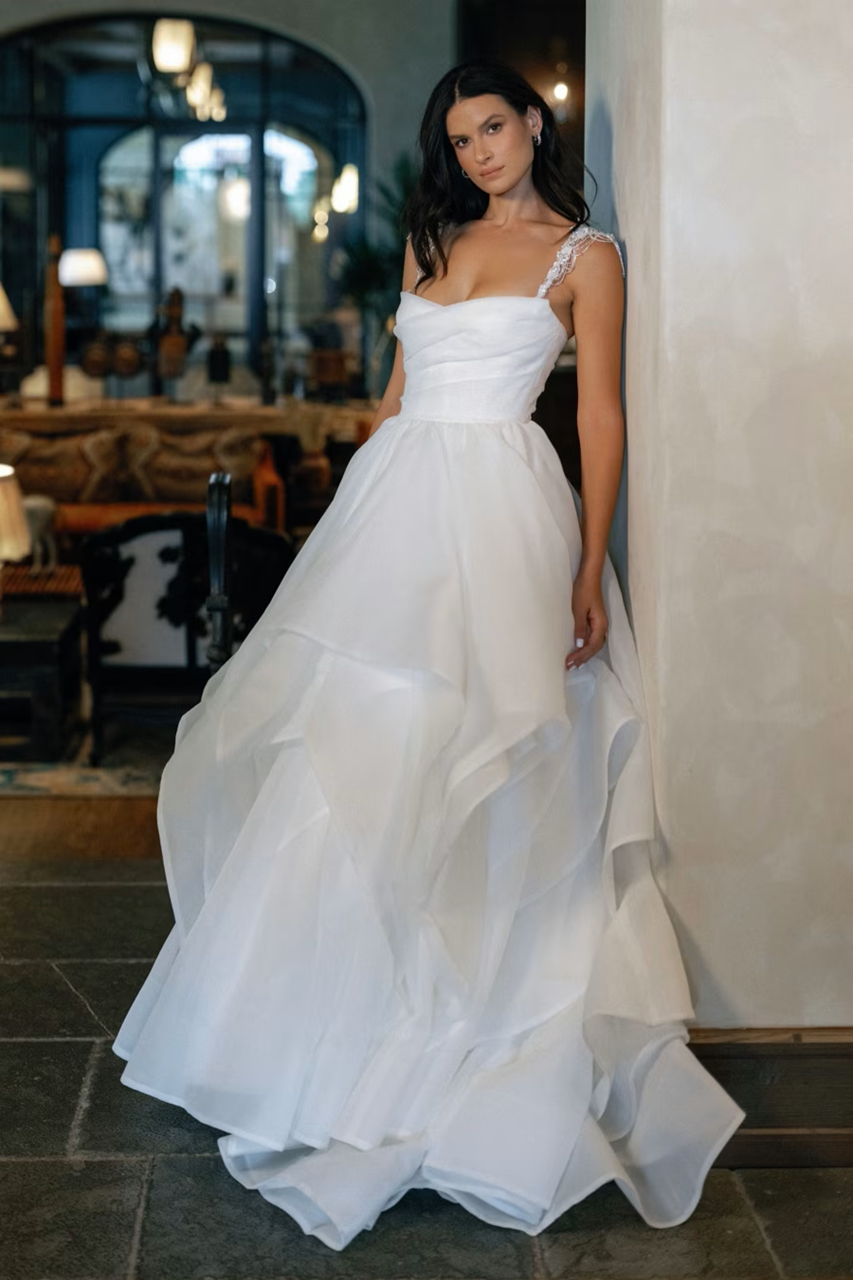 Lilith with Straps Wedding Dress