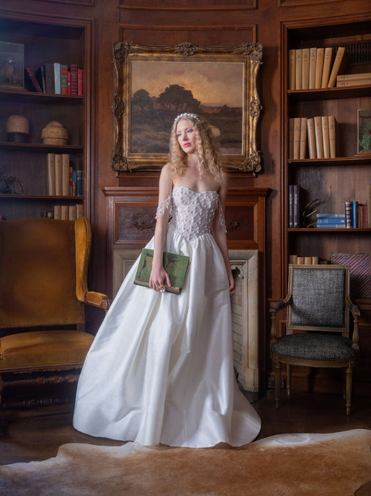 Emmeline with Swags Wedding Dress