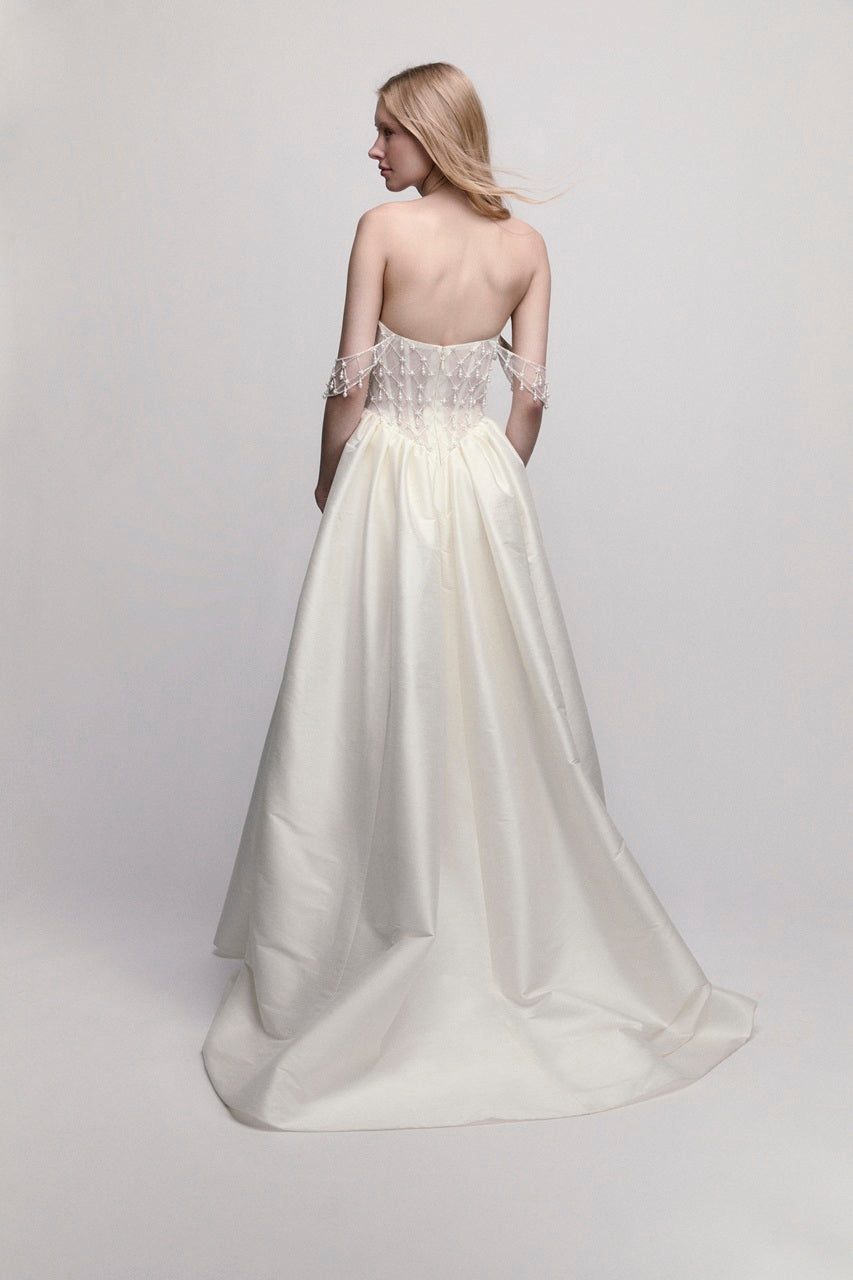 Emmeline with Swags Wedding Dress