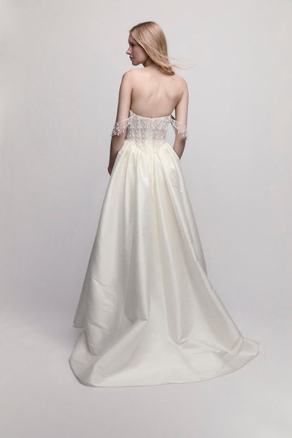 Emmeline with Swags Wedding Dress